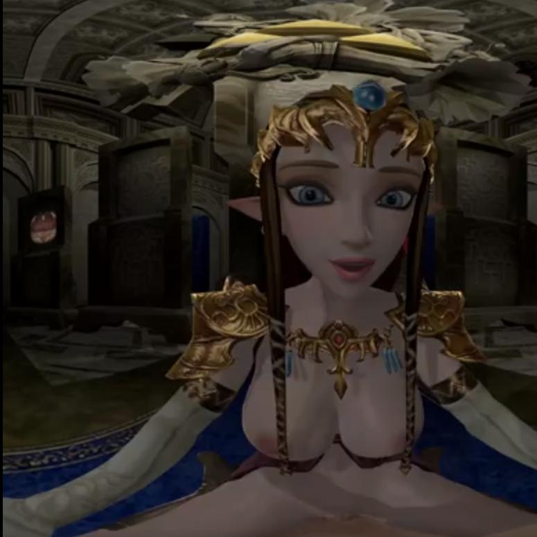 Zelda wants to try cowgirl VR Porn Video