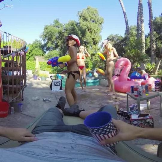 July 4th Foursome Action VR Porn Video